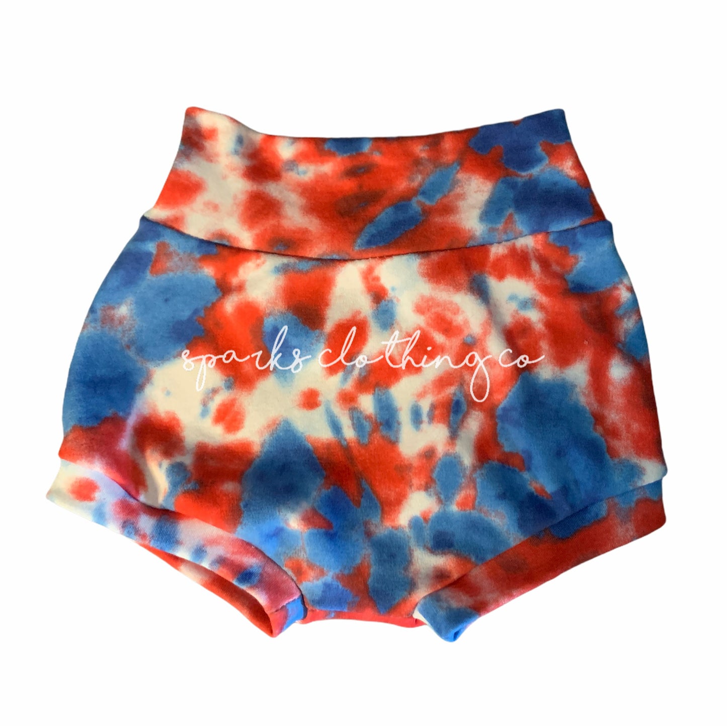 Patriotic Tie dye Shorties