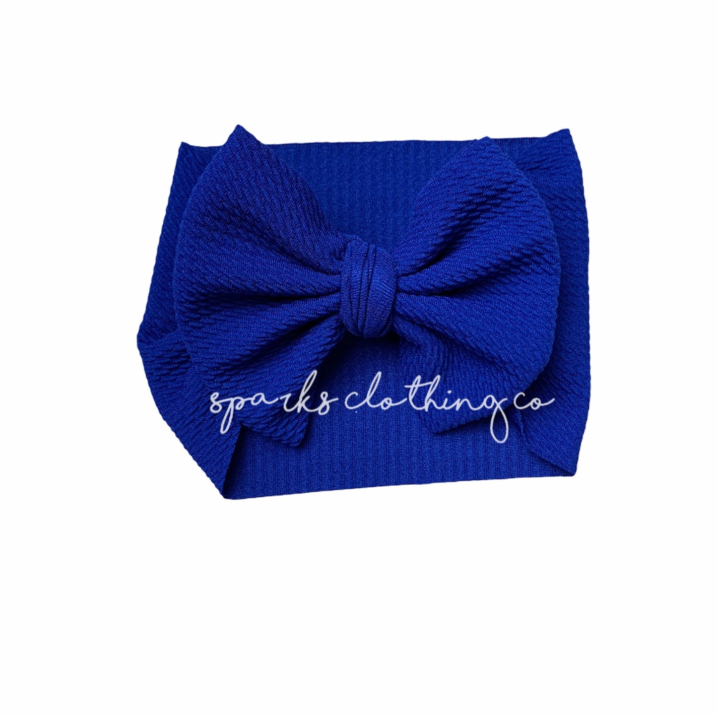Royal Blue Bow