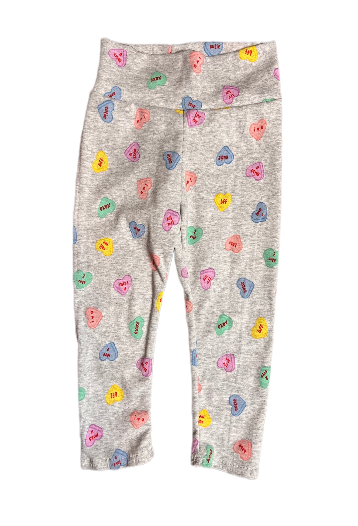 Conversation heart pants