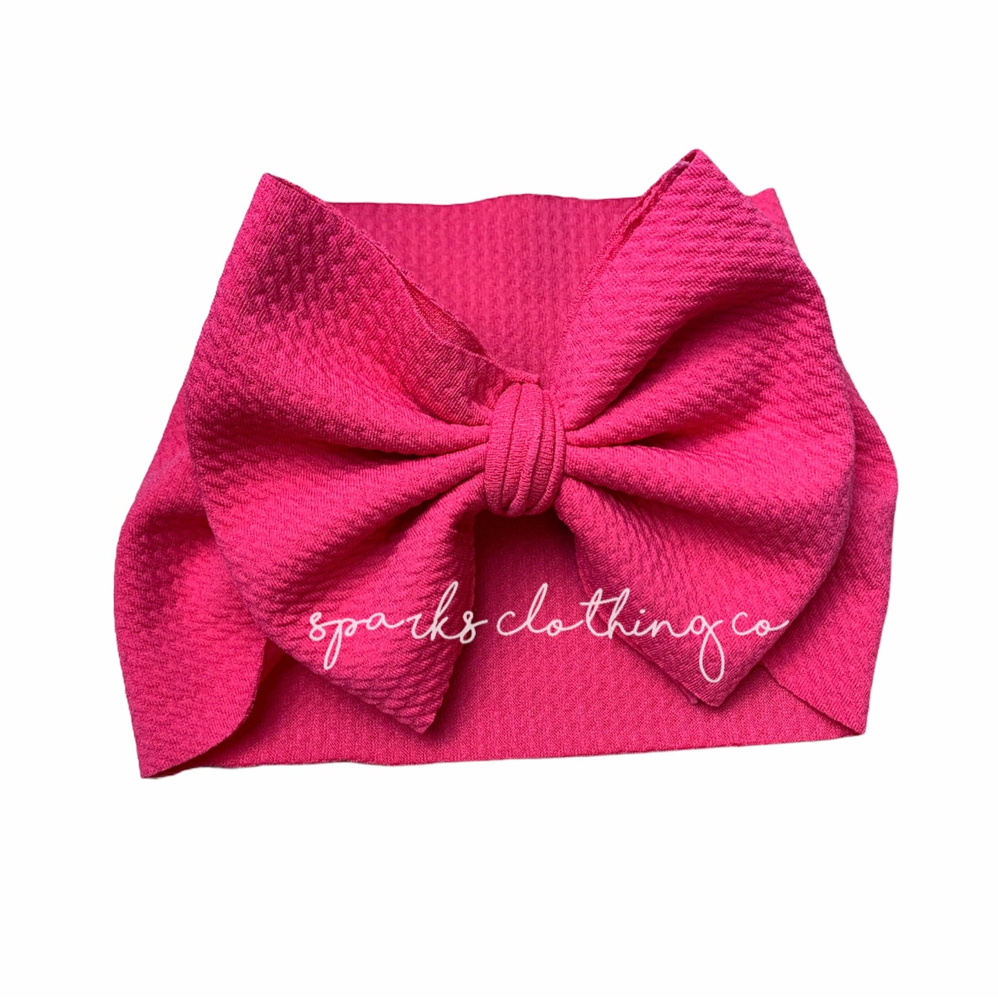 Dark Pink Bow