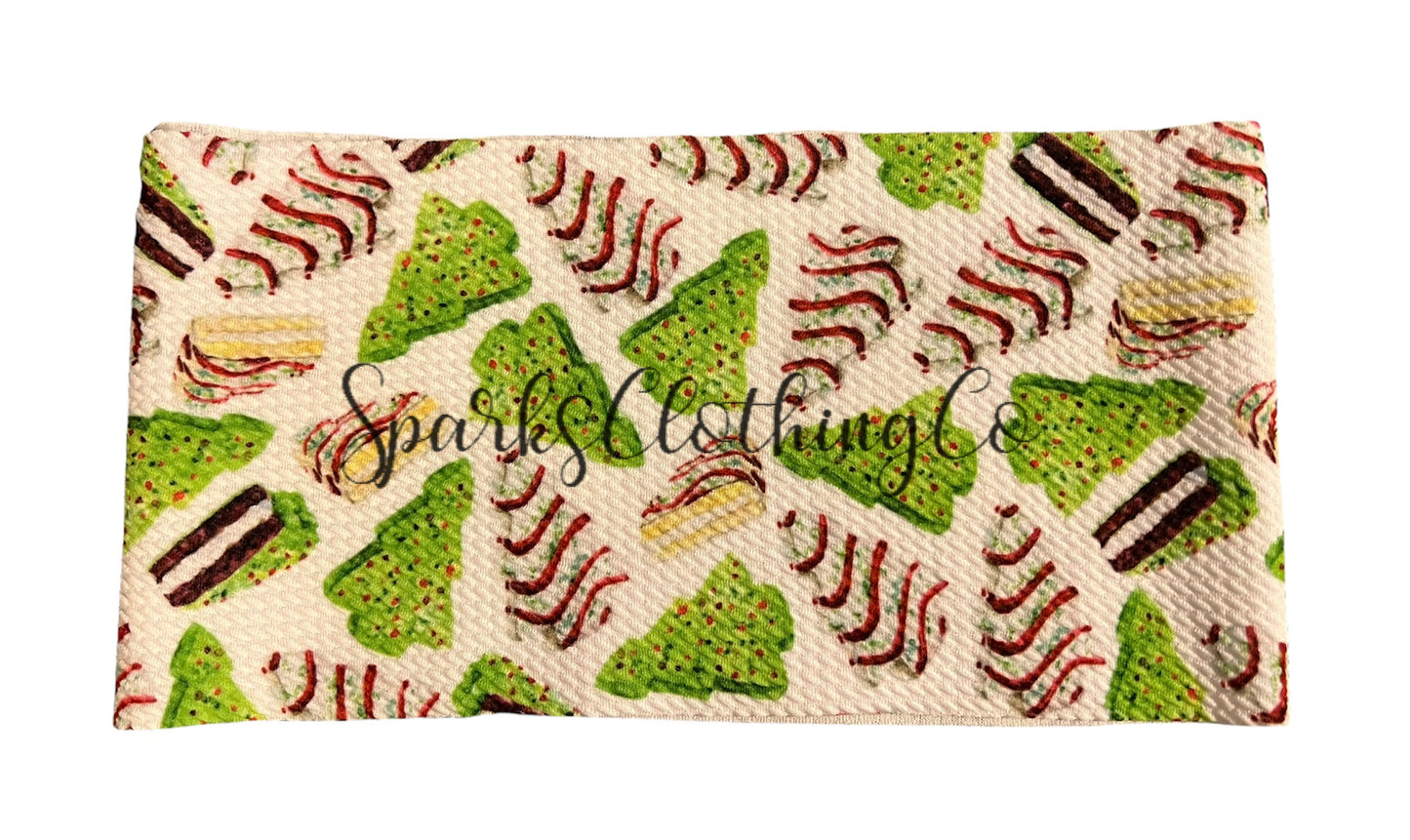 Christmas Tree Cakes bow