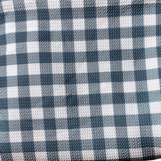 Gray Plaid Bummies