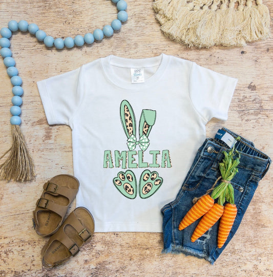 Leopard Bunny Tee