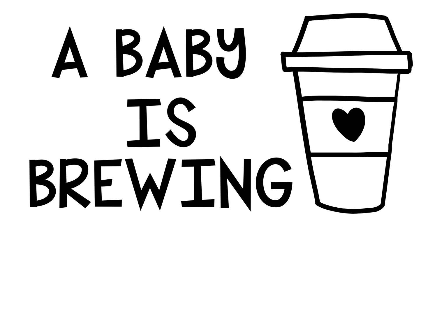 A Baby is Brewing